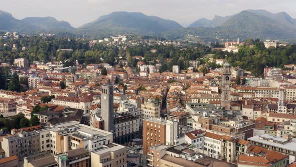 Aerial View of Varese