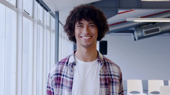 Portrait of a male creative in a modern office