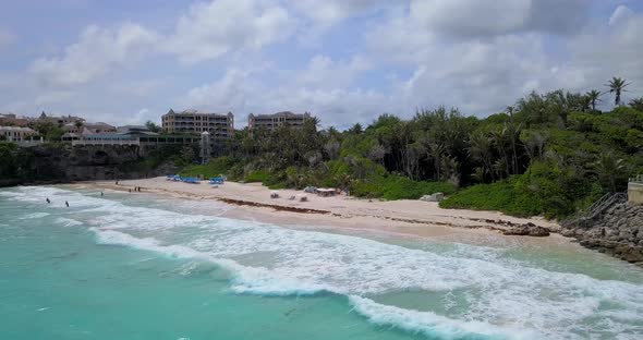 Crane Beach, Barbados Aerial