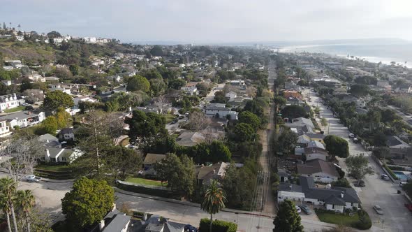 Aerial View of La Jolla Hermosa