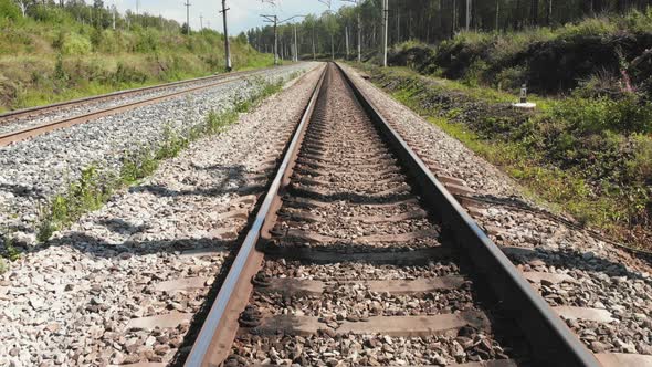 The TransSiberian Railway in Russia