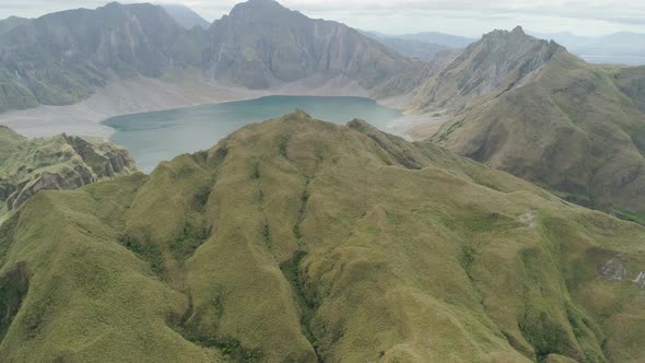 Crater Lake Pinatubo Philippines Luzon