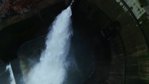 Water on Hydroelectric Power Station