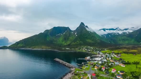 Mefjordvar, Island Senja. Beautiful Nature Norway Natural Landscape Mefjord