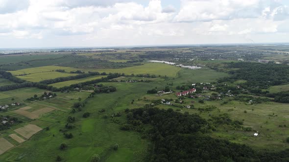 Flight Over The Village