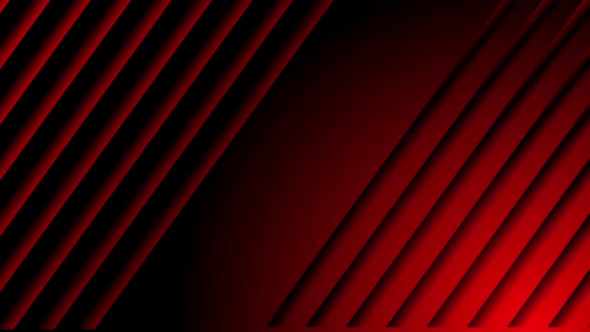 Colorful glowing red color stripes abstract graphics motion background