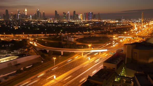 Cars Driving on Urban Road in Rush Hour Traffic