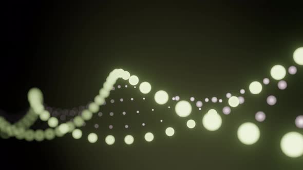 DNA chain video footage. alt