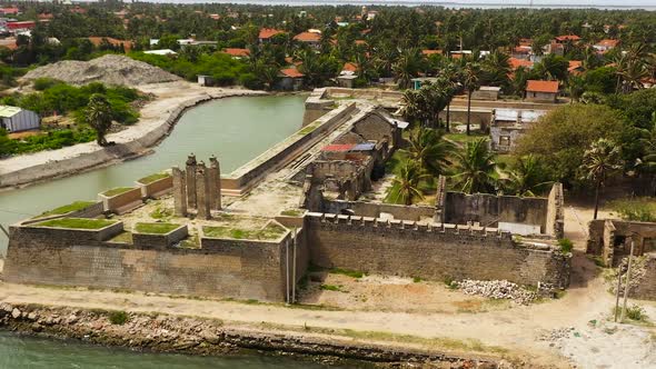 The Ancient Fort of Mannar  Sri Lanka