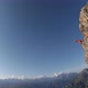 Extreme Parachute Jump From the Top of the Mountain. Base Jumping, Slow Motion - VideoHive Item for Sale