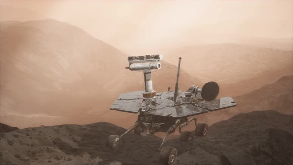 Opportunity Mars Exploring the Surface of Red Planet alt