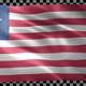 Liberia waving flag looped - VideoHive Item for Sale