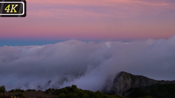Sunset Above the Clouds, Madeira