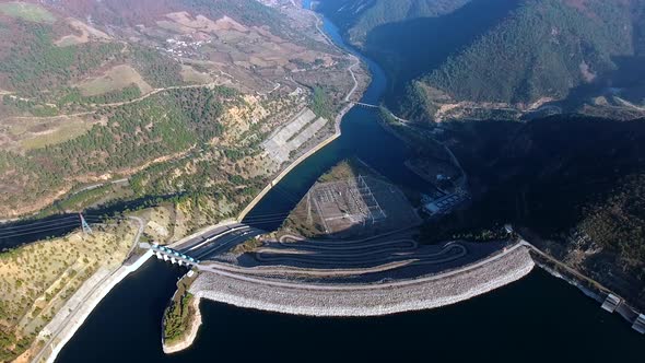 Dam Hydroelectric Power Plant