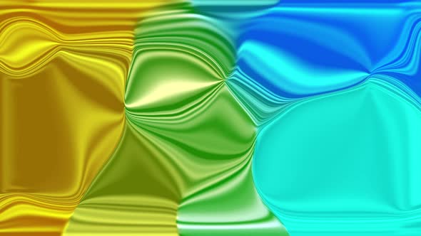 abstract colorful glossy liquid background animation. Holographic animation of liquid.