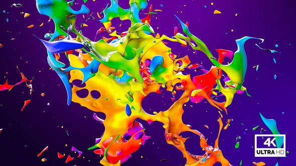 Multicolor Paint Splash V2 alt