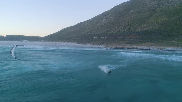 Kitesurfing On The Coast