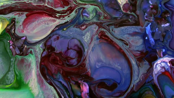 Abstract Colorful Sacral Liquid Waves Texture 322 alt