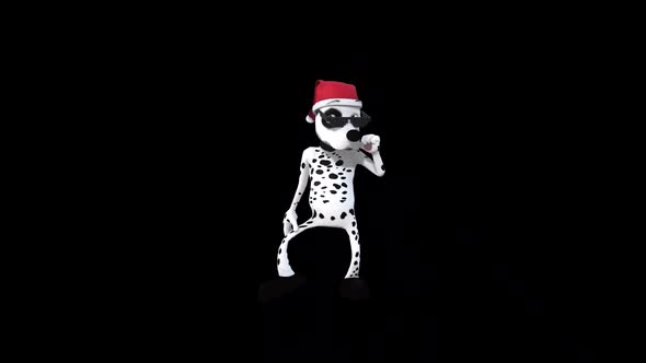 Cartoon Dalmatian Dog Dance 6 alt