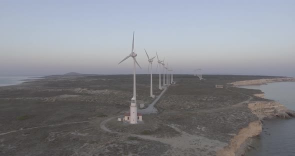 Wind Turbines by Sea