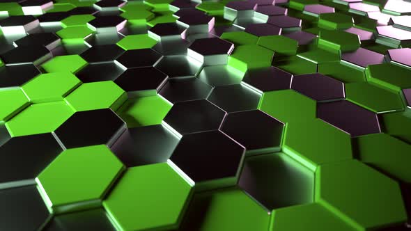 Hexagons Background 7 - 4K