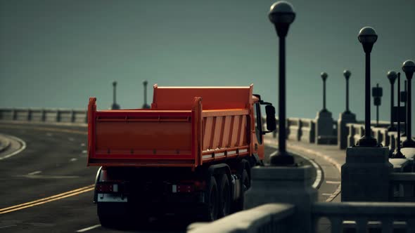 Big Lorry Truck on the Bridge alt