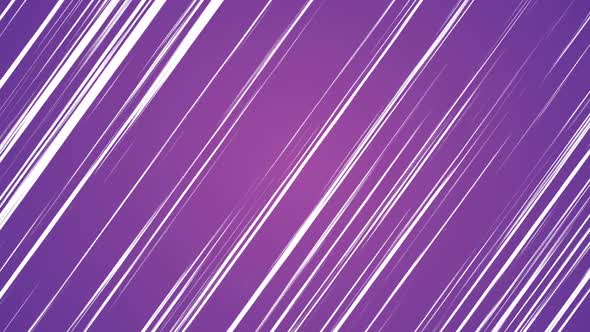 Anime Speed Diagonal White Lines Purple Background