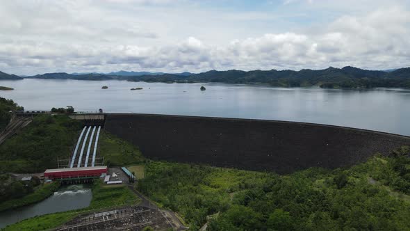 Aerial View of Fish Farms in Norway