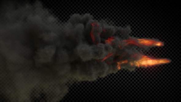 Intertwining Fire And Smoke alt