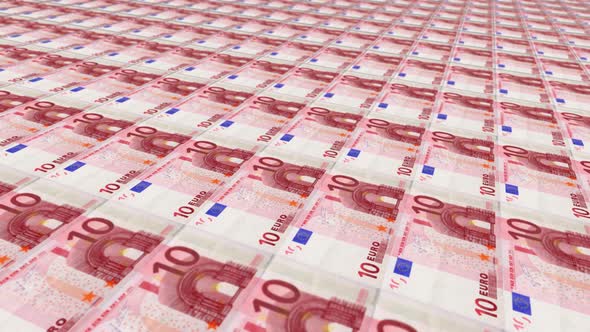 Euro on Printing Machine