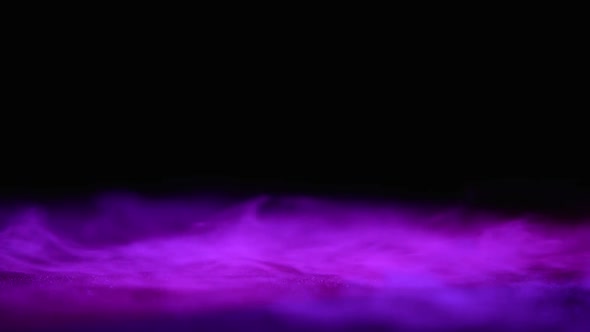 Realistic Purple Dry Ice Smoke Clouds Fog Overlay for Different Projects