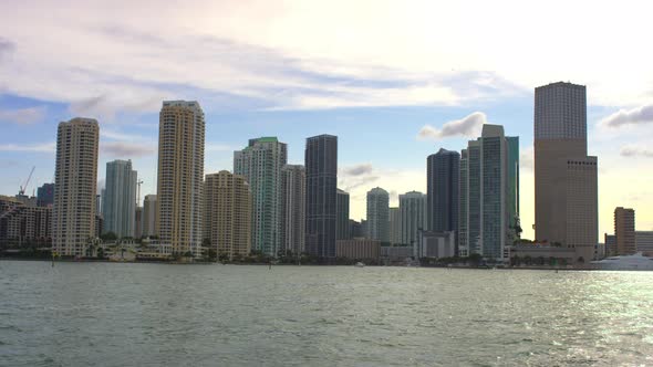 The tall buildings of Miami