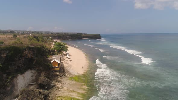 Seascape with Beach Bali Indonesia