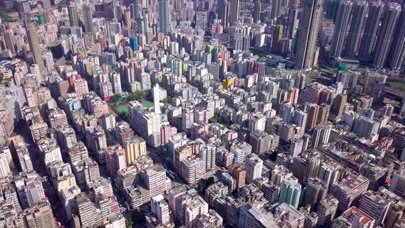 Residential district in Hong Kong