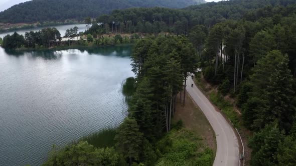 Lake Doxa in Corinthia, Greece. Lake Doxa is undoubtedly the pride and joy of Korinthia’s mountainou