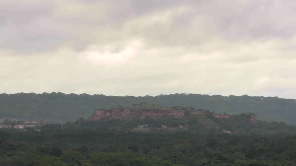 Time lapse of thin clouds over Amazonian Rian Forest