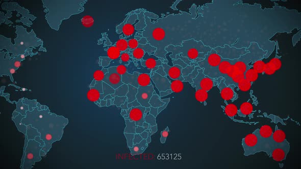 Covid-19 map confirmed cases report worldwide globally