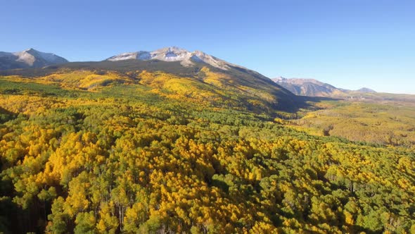 Fall colors in Crested Butte, Colorado