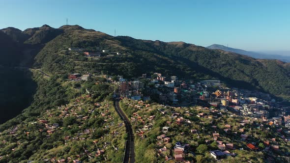 Jiufen, also spelled Jioufen or Chiufen.