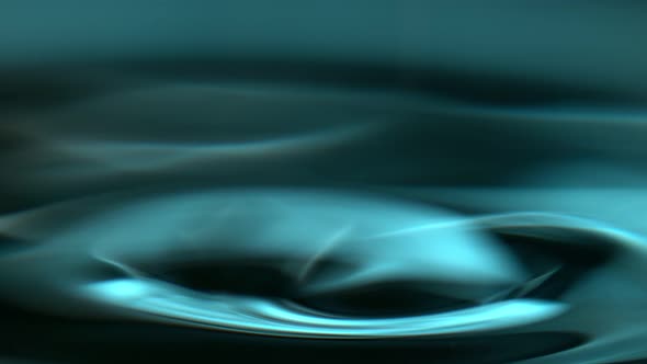 Super Slow Motion Macro Shot of Swirling Water at 1000Fps