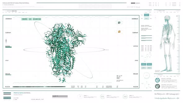 Biological analysis has detected spike protein structure in the Covid-19 virus alt