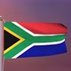 South Africa Flag 4k - VideoHive Item for Sale
