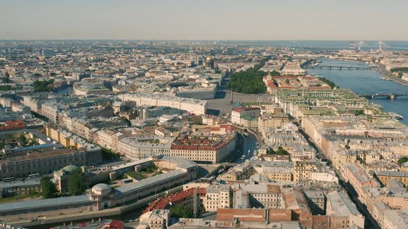 Cityscape of Saint-Petersburg