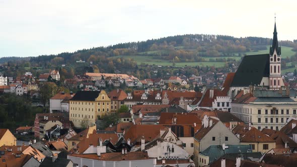 City View Video of Prague Old Town Czech Republic