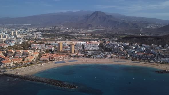 Aerial View of Los Christianos Resort, Tenerife