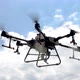 Pulverizer Drone Flying 1 - VideoHive Item for Sale