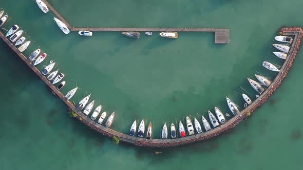 Sailboats in the Harbour