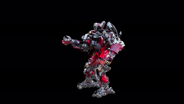 72 Robot Dancing 4K