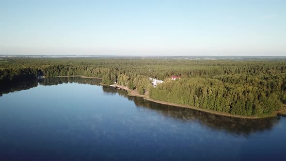 In The Clouds Above Lake Borovno 18