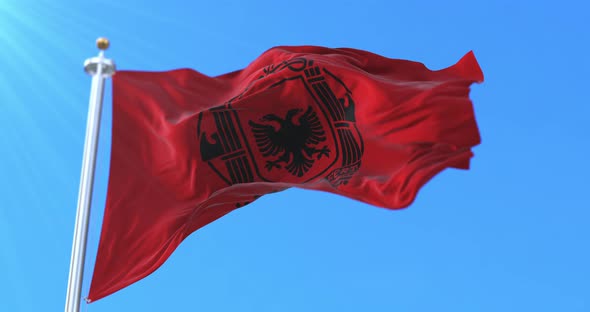 Italian Protectorate of Albania Flag